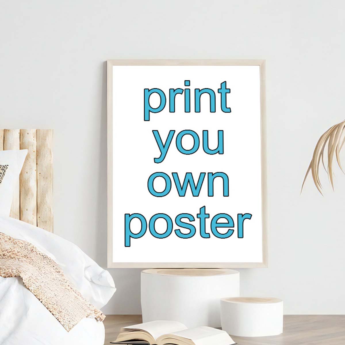Custom Map Poster - Custom Canvas Prints Personalized Photo Poster