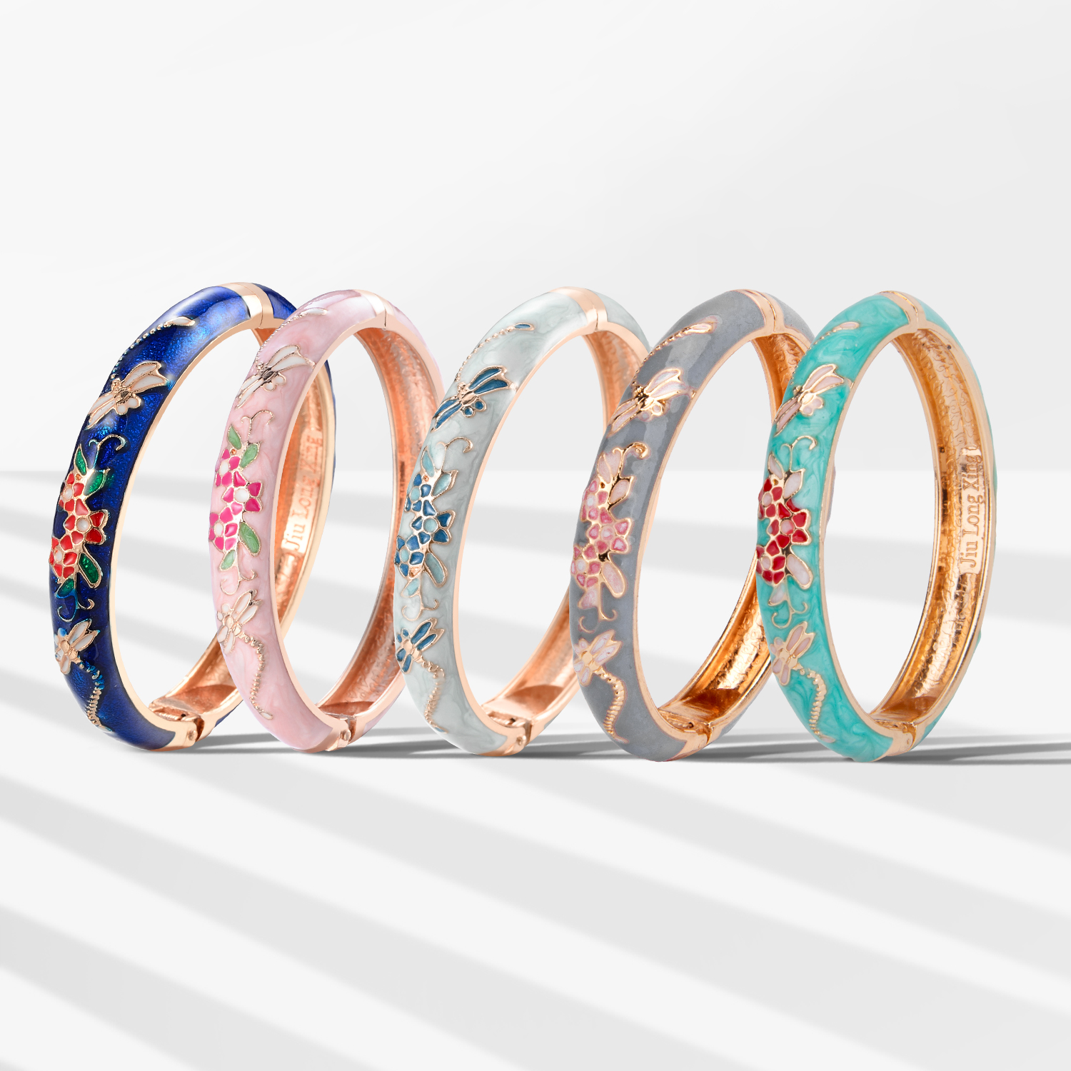 Coordinates Bracelet - Cloisonne Bracelet For Women Bangles On