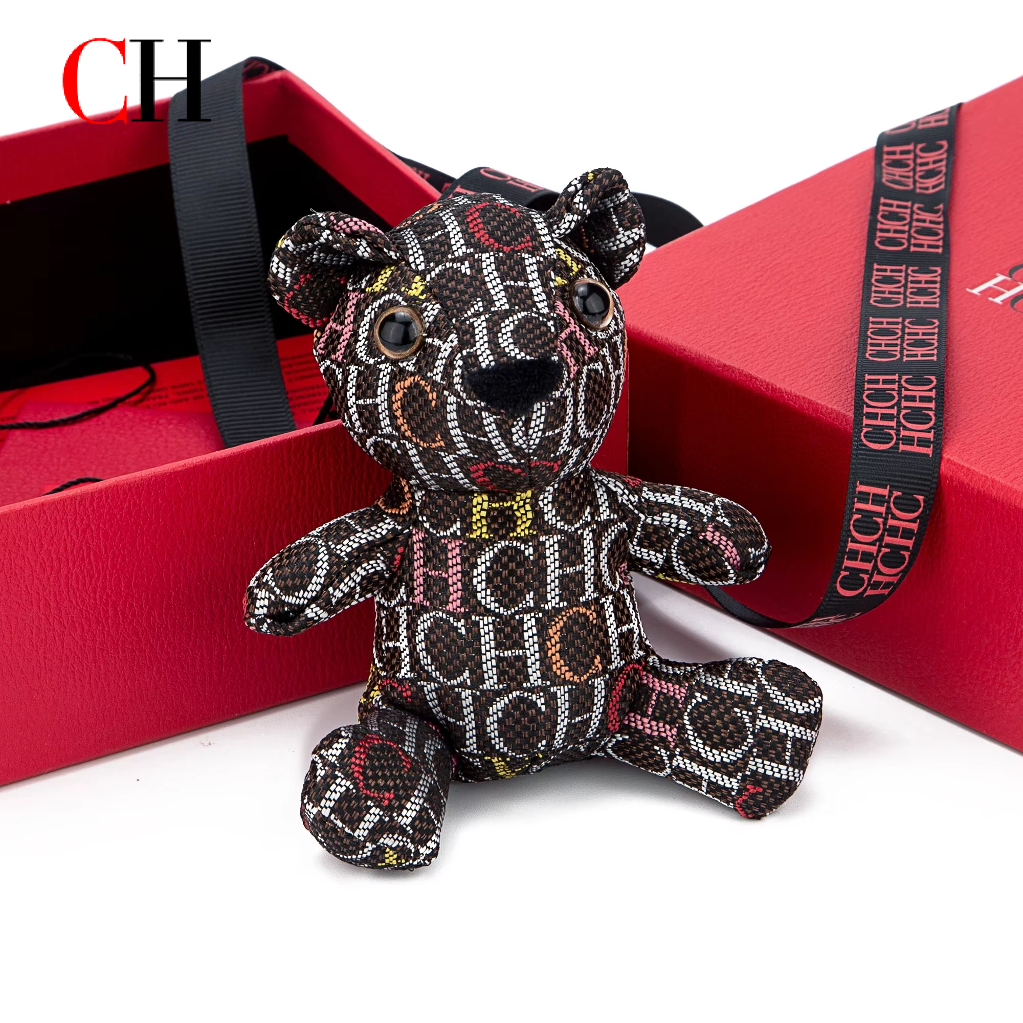 CH Bear Plush Keychain Monogra - Monogram Keychain Leather recension och pris