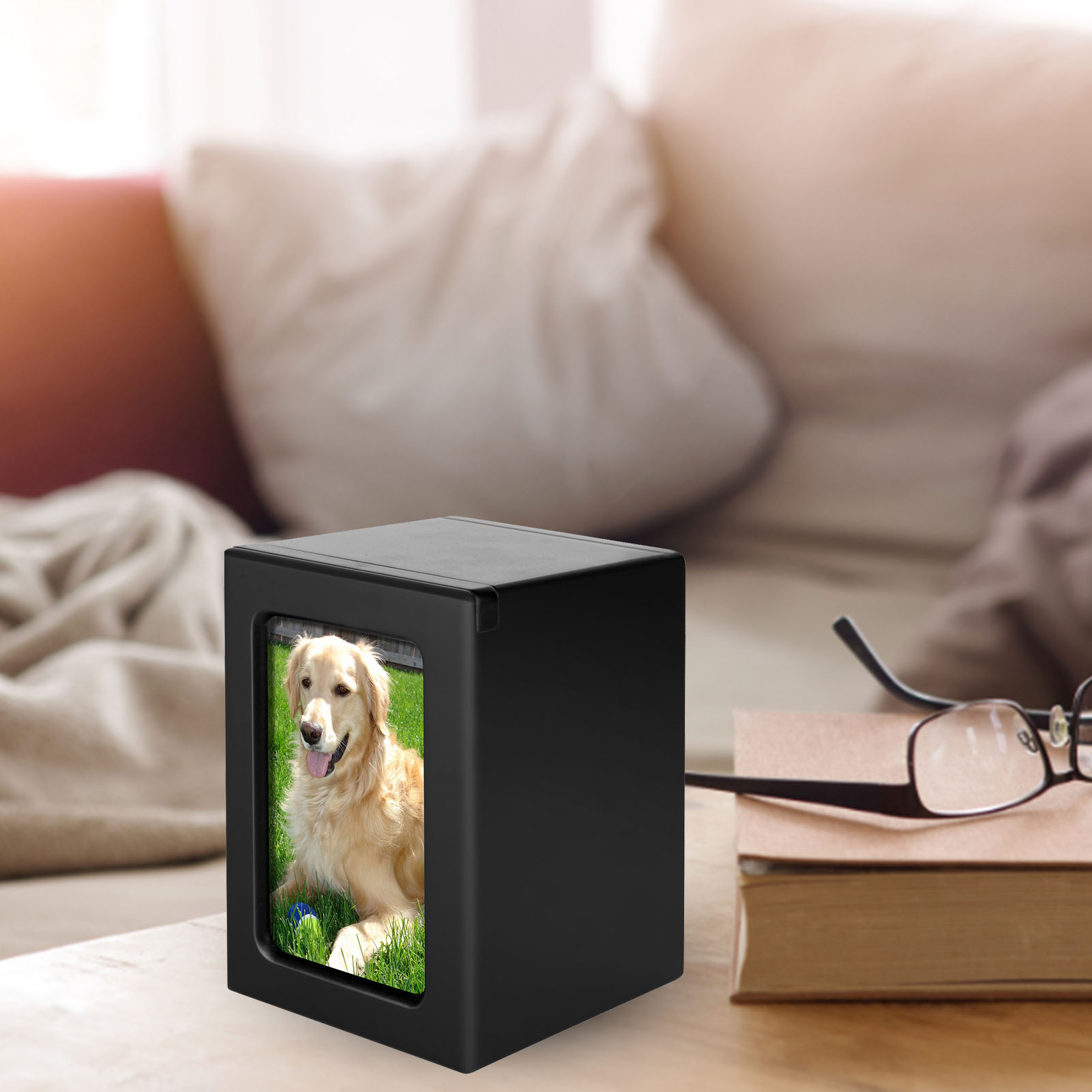 Wooden Pet Urns Wooden Cremati - Engraved Wood Frame recension och pris