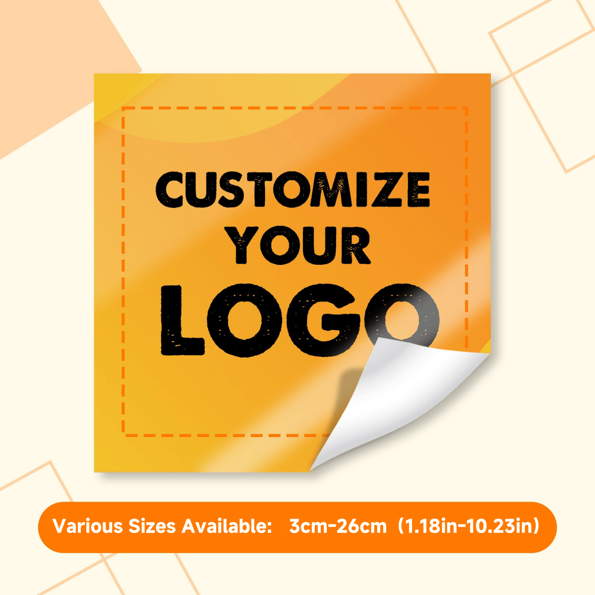 Custom Stickers Waterproof Cus - Personalised Candle Label recension och pris