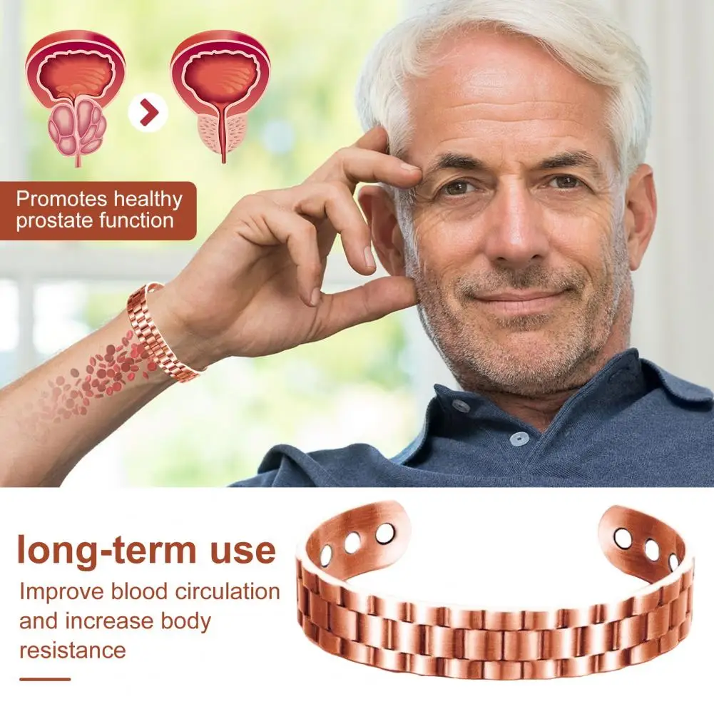 Magnetic Copper Prostate Wrist - Coordinates Bracelet recension och pris