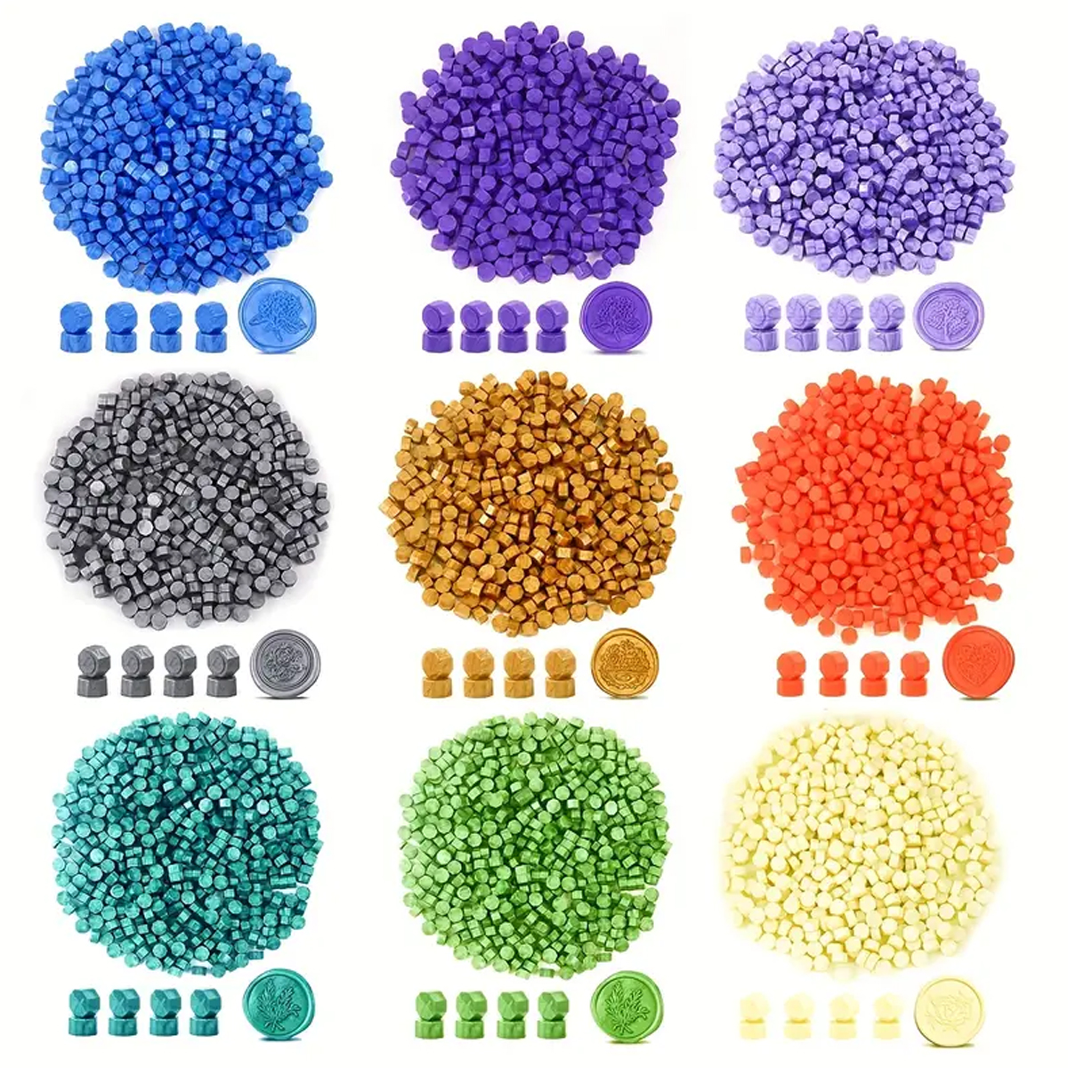 100pc/bag Wax Seal Beads Kit,D - Wax Seal Letter Kit recension och pris