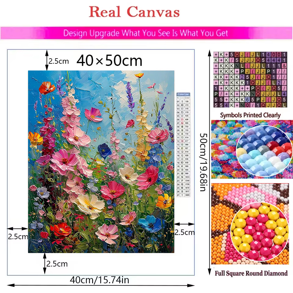 Frameless,5D DIY Full Square D - Photo Mosaic Print recension och pris