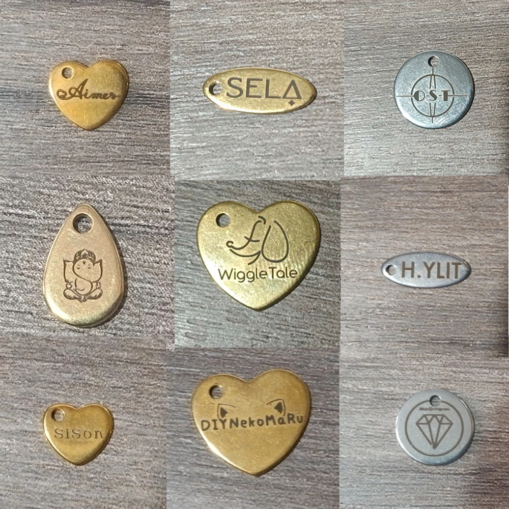 100pcs Custom Laser Engrave LO - Pet Portrait Custom recension och pris