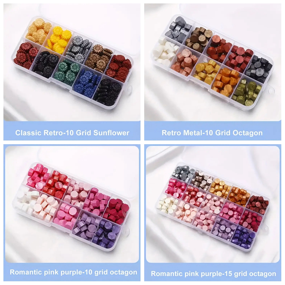 200Pcs Box Sealing Wax Beads,  - Wax Seal Letter Kit recension och pris