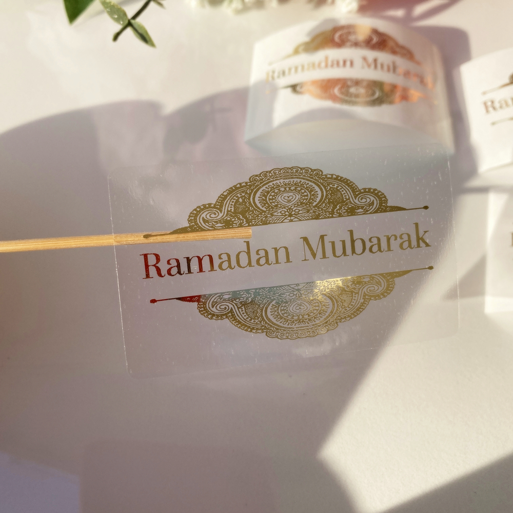 30 Ramadan Mubarak Crescent St - Personalised Candle Label recension och pris