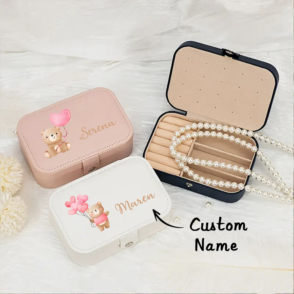 1 customized name jewelry box, - Name Necklace Custom recension och pris