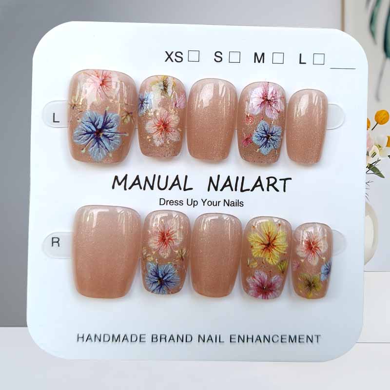 10Pcs Gentle Fairy Style Dopam - Pressed Flower Art recension och pris