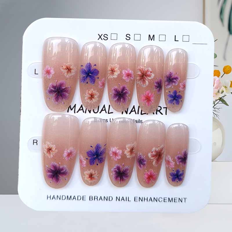 10Pcs Gentle Fairy Style Dopam - Pressed Flower Art recension och pris