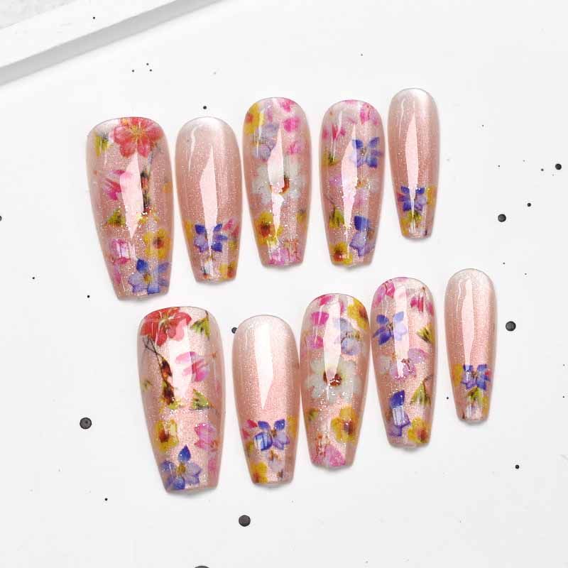 10Pcs Gentle Fairy Style Dopam - Pressed Flower Art recension och pris