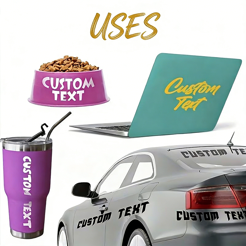 Personalized Name Vinyl Decals - Personalised Candle Label recension och pris