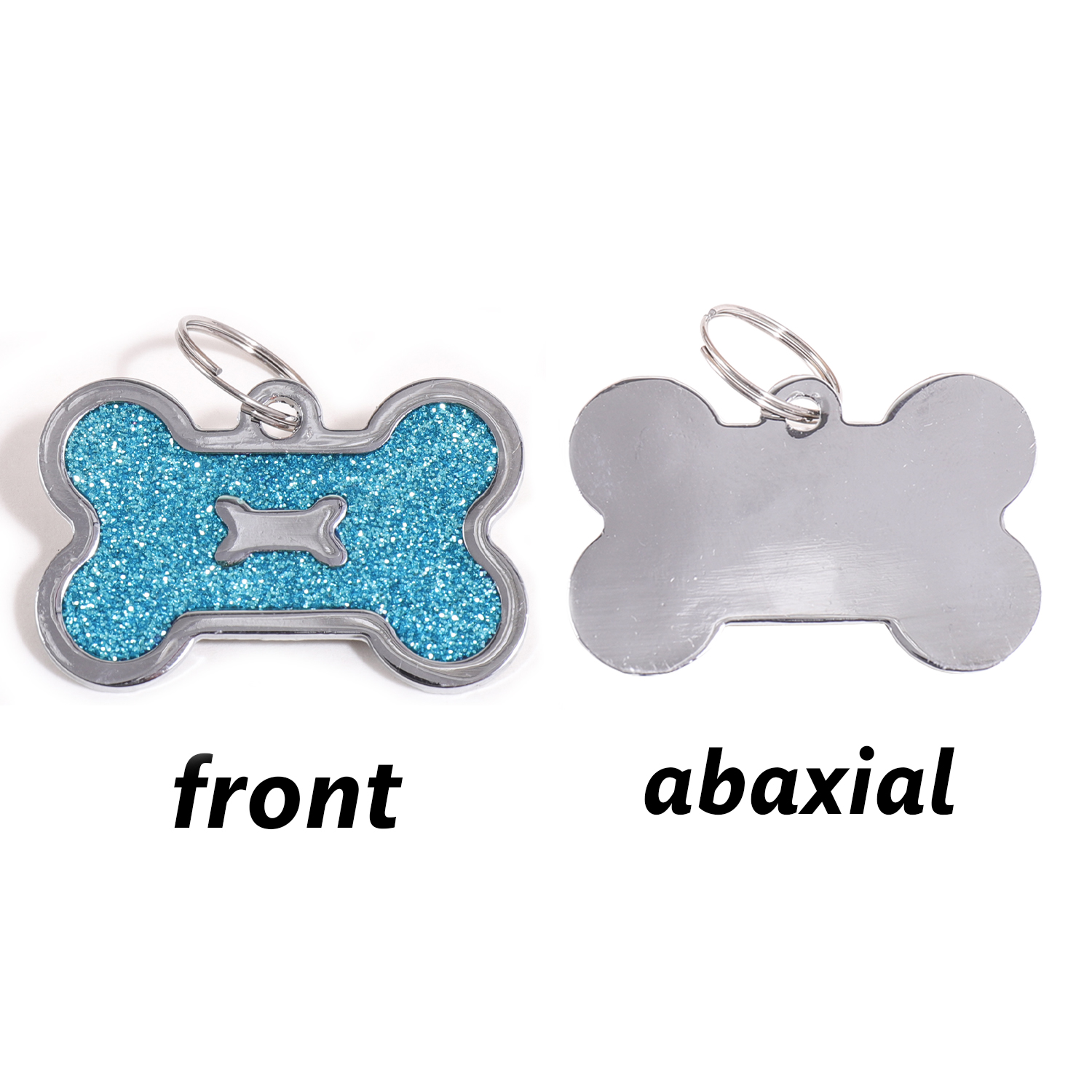 Glitter Custom Text Dog Tags C - Pet Portrait Custom recension och pris