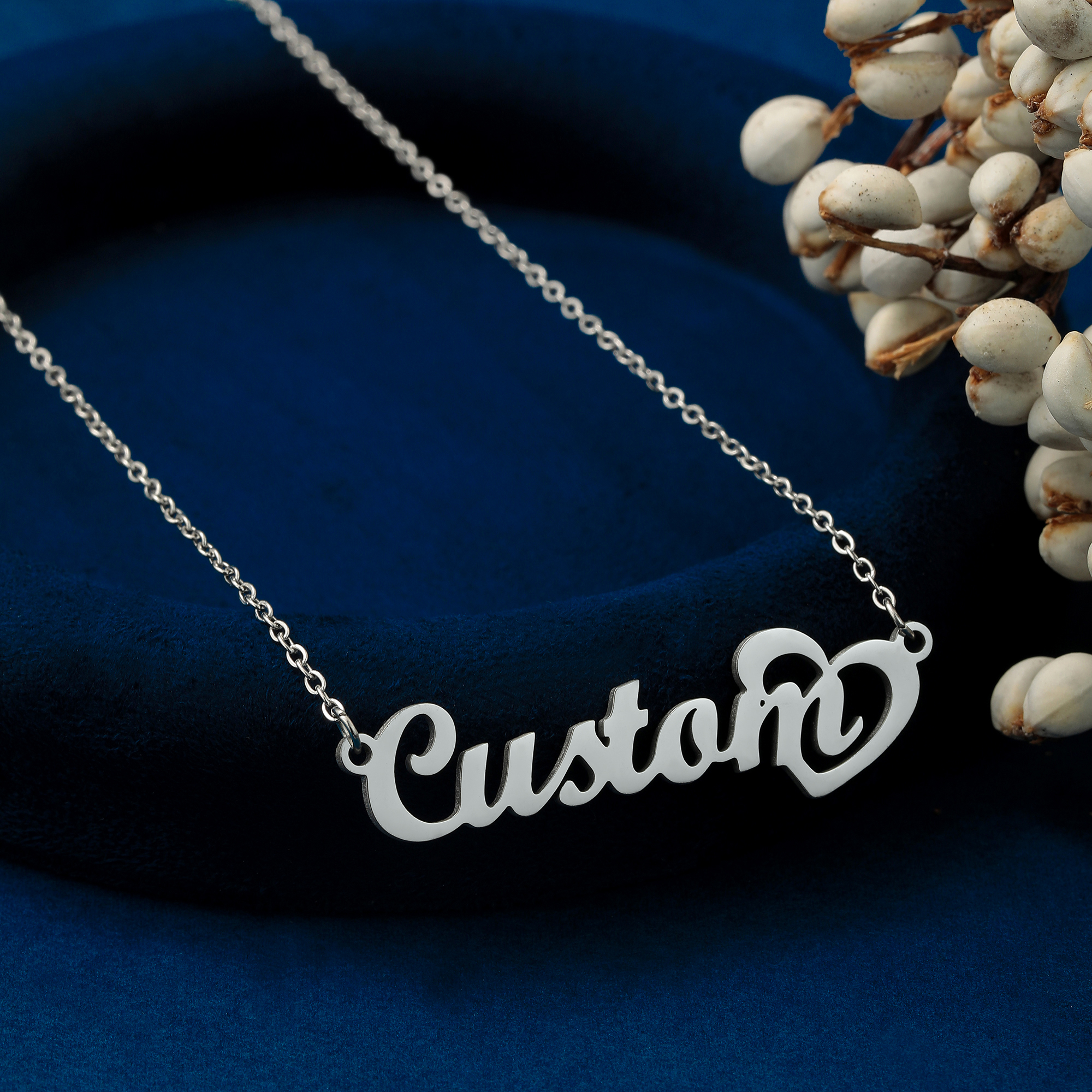 Customized Name Necklace with  - Name Necklace Custom recension och pris