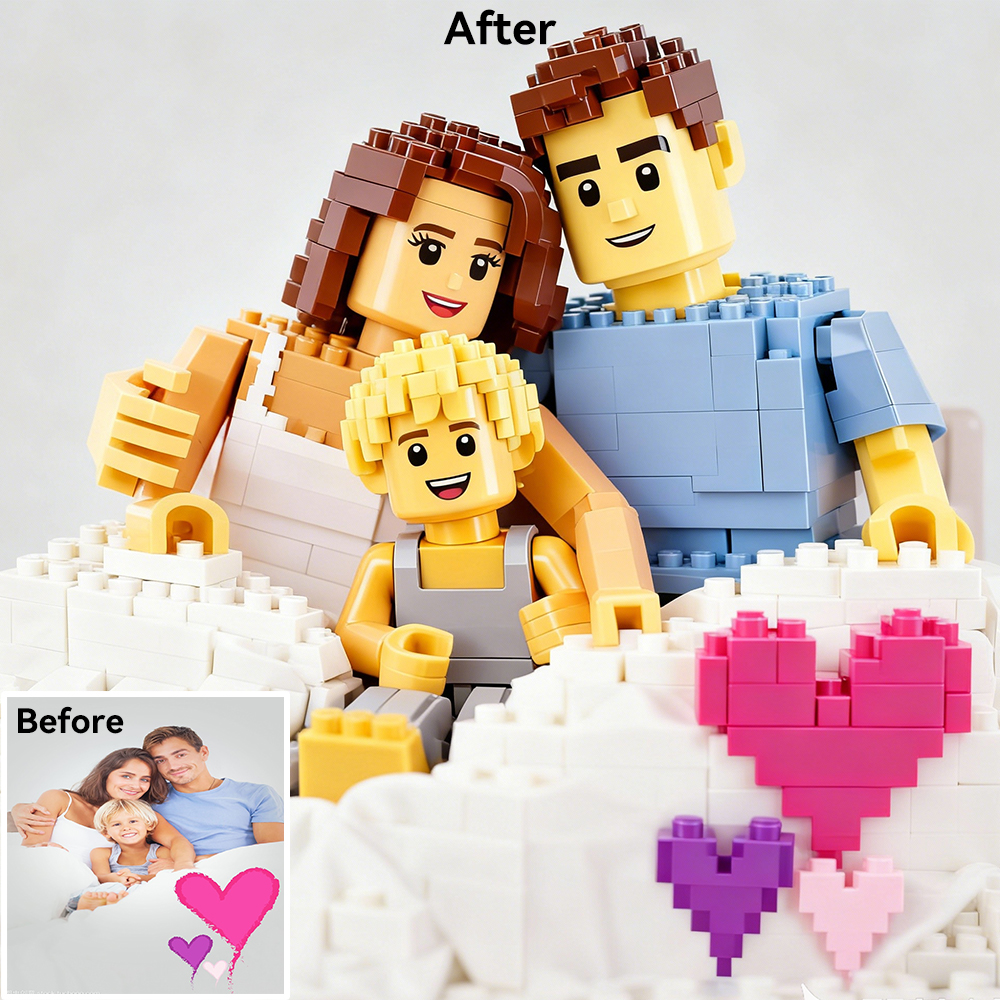 Custom Cartoon Building Block  - Custom Map Poster recension och pris