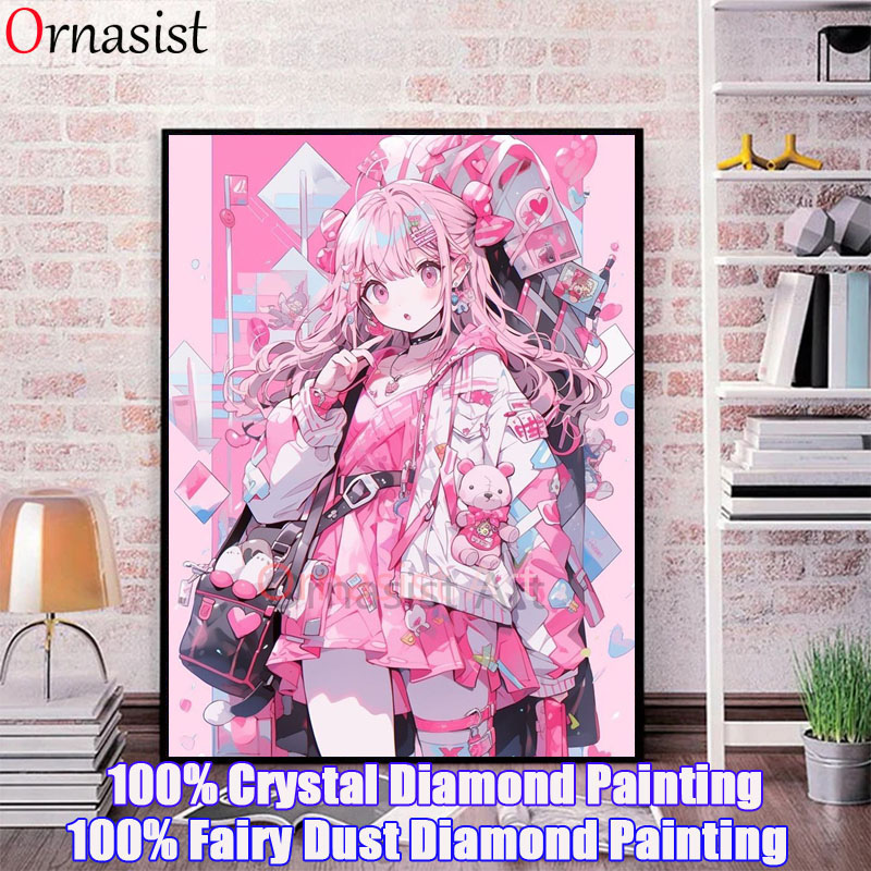 100% Fairy Dust Diamond Painti - Photo Mosaic Print recension och pris