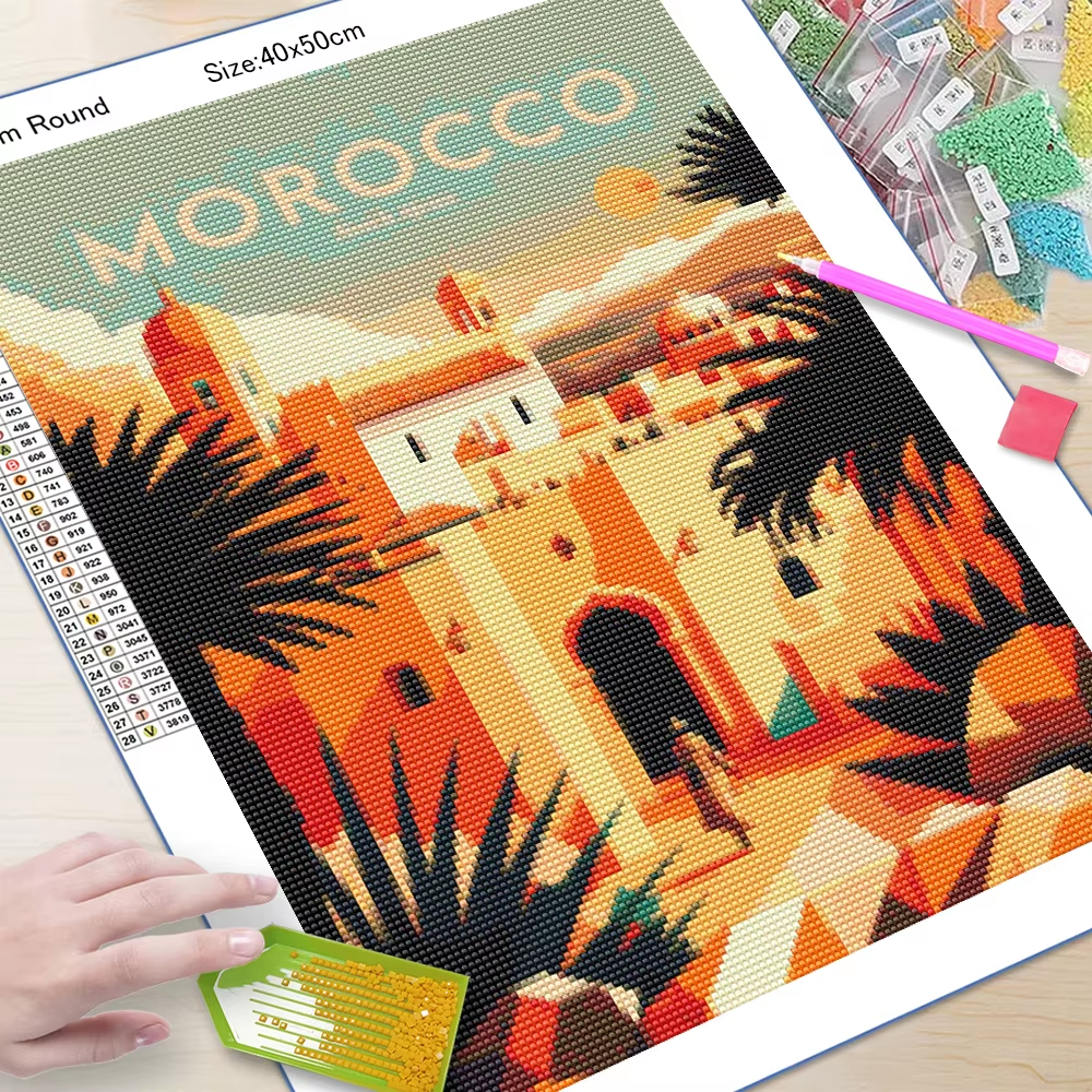 DIY 5D Diamond Mosaic Noveltie - Photo Mosaic Print recension och pris