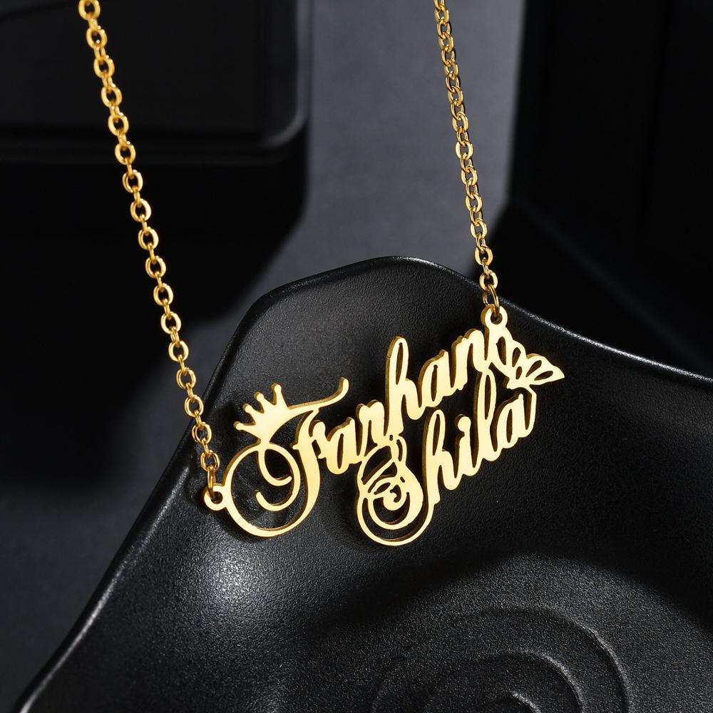 Atoztide Stainless Steel Perso - Name Necklace Custom recension och pris