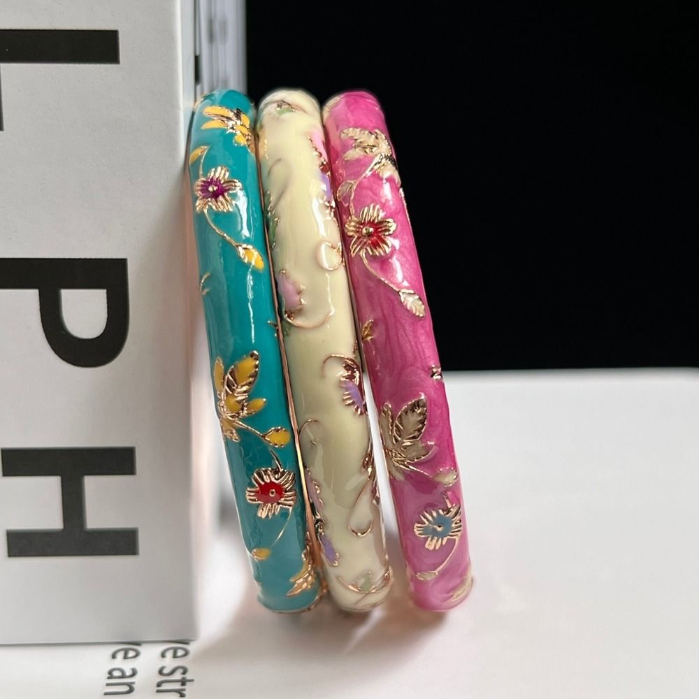 Enamel Chinese Cloisonne Brace - Coordinates Bracelet recension och pris