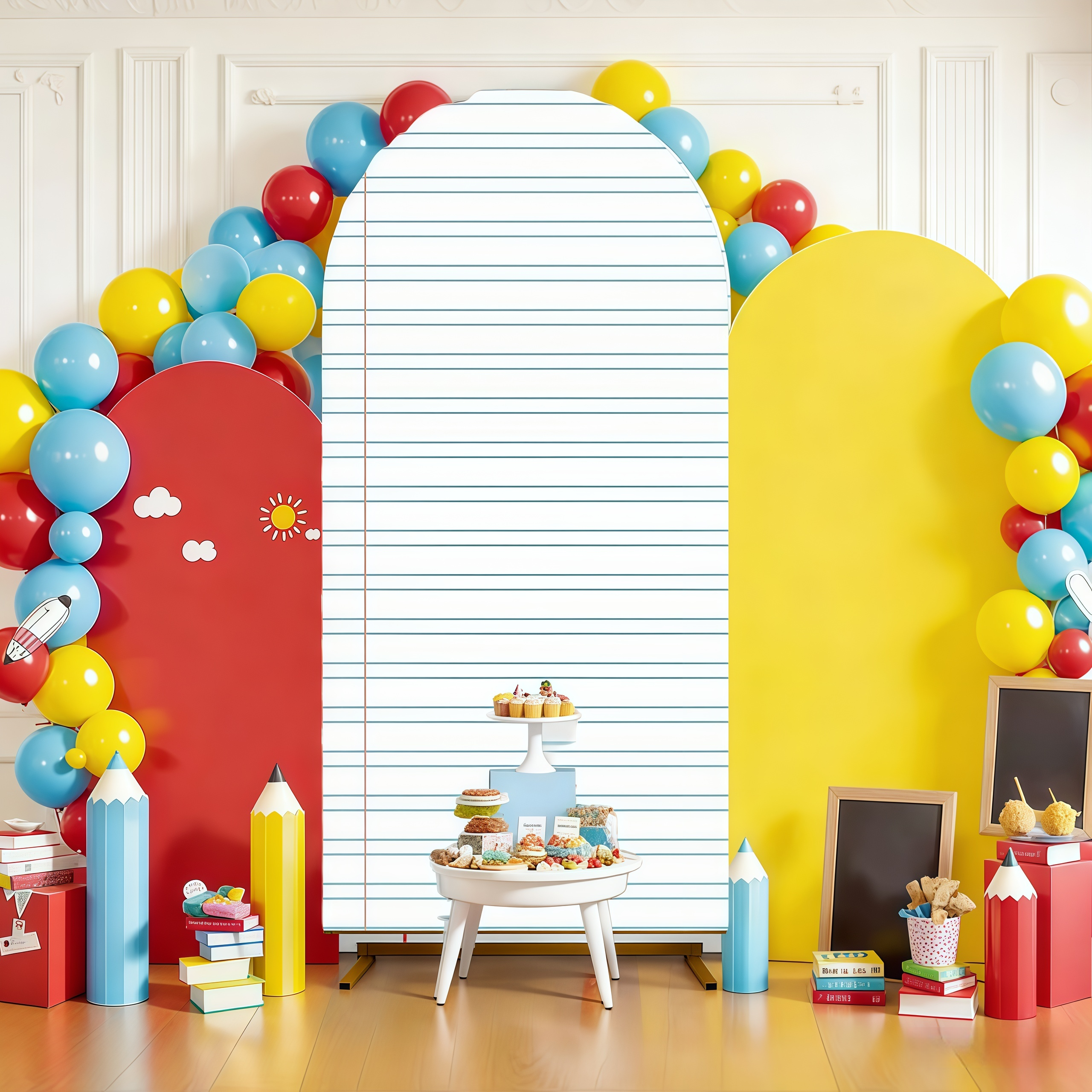 Homework Book Arch Backdrop Co - Custom Photo Book recension och pris