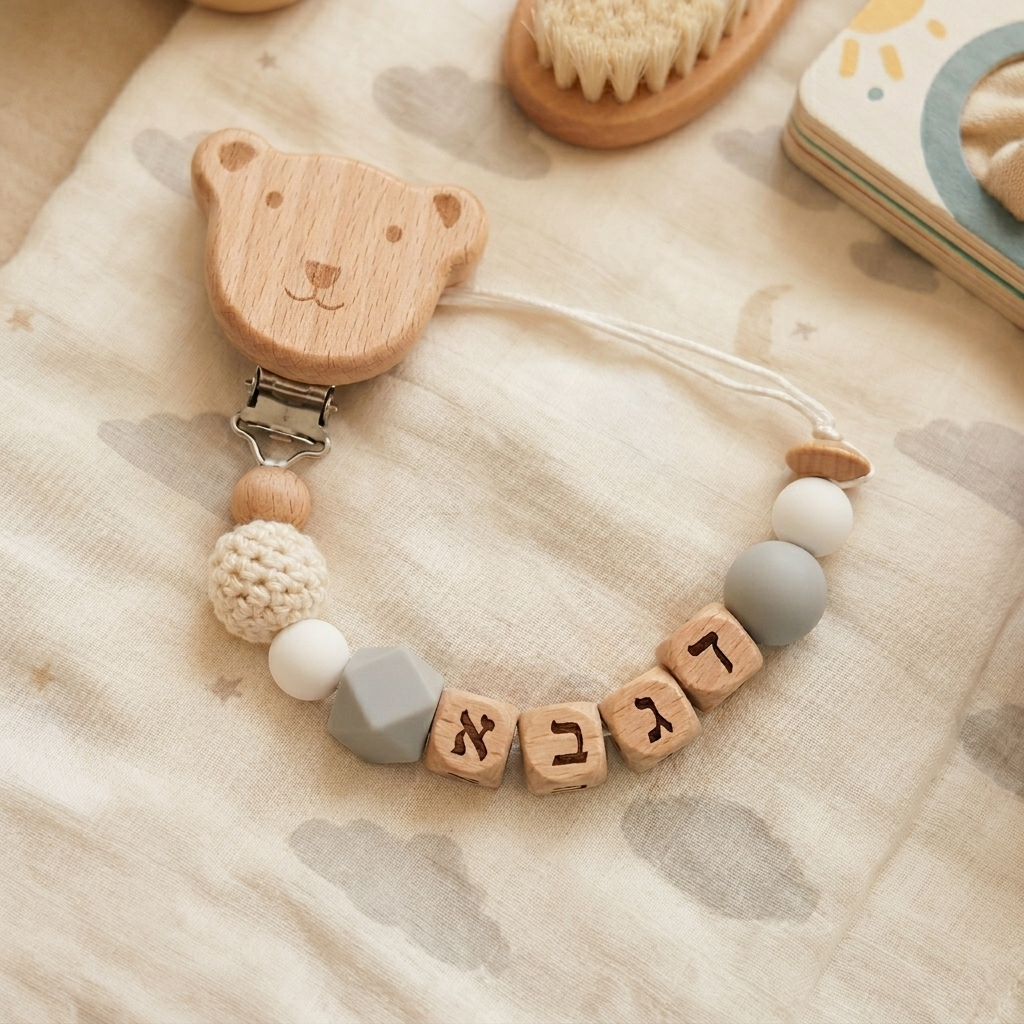 2026 Baby Custom Hebrew Name S - Initial Ring Custom recension och pris