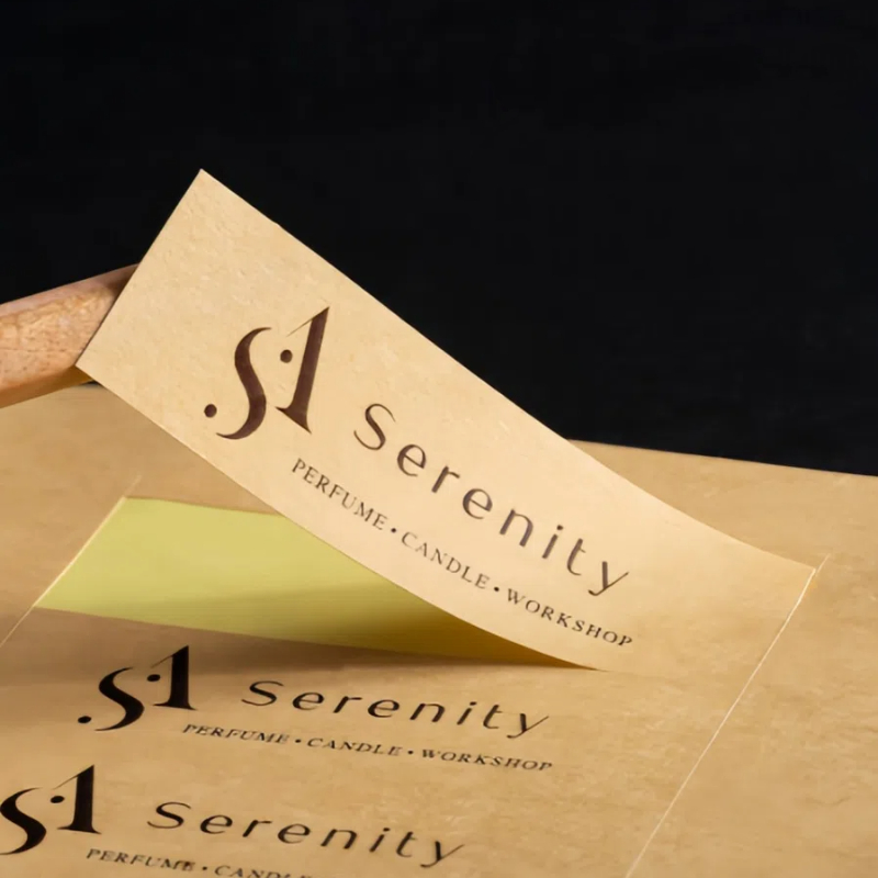 500Pcs Custom Transparent Stic - Personalised Candle Label recension och pris