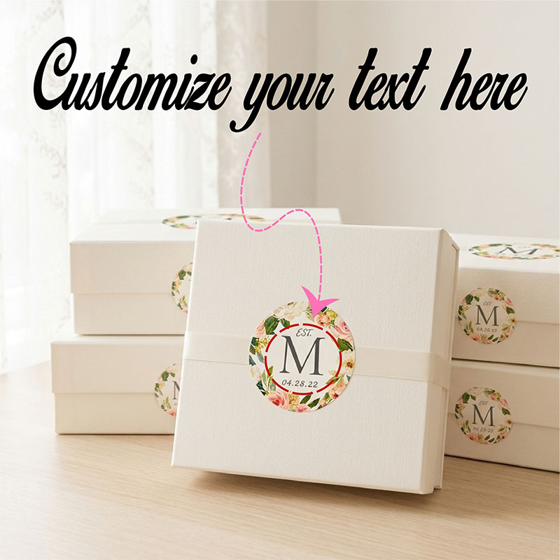 Custom Stickers Personalized D - Personalized Name Box recension och pris